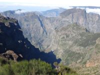 Pico do Areeiro - Blick ins Nonnental