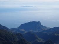 Pico do Arieiro - Blick auf den Adlerfelsen
