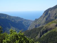 Encumeada- Pass - Blick auf die Süd-West Küste