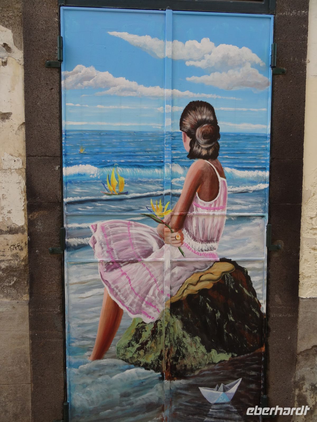 Funchal bemalte Türen