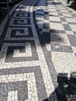 Die schönen Steinböden in Funchal