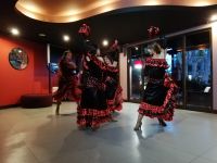 Flamenco Tänzerinnen in der Bar