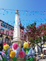 Funchal Marktplatz - festlich geschmückt