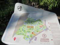 Plan des Botanischen Garten in Funchal