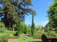 Palheiros schöne Gartenarchitektur