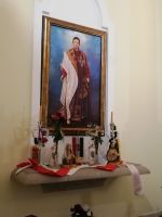 Bild von Kaiser Karl I. in der Grabkappelle