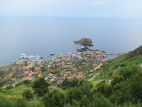 Blick von Oben auf Porto Moniz