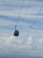 Mit der Seilbahn kommt man auch zu Monte