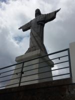 Christusstatue in Canico