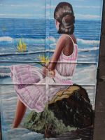 Funchal, Rua de Santa Maria - bemalte Türen