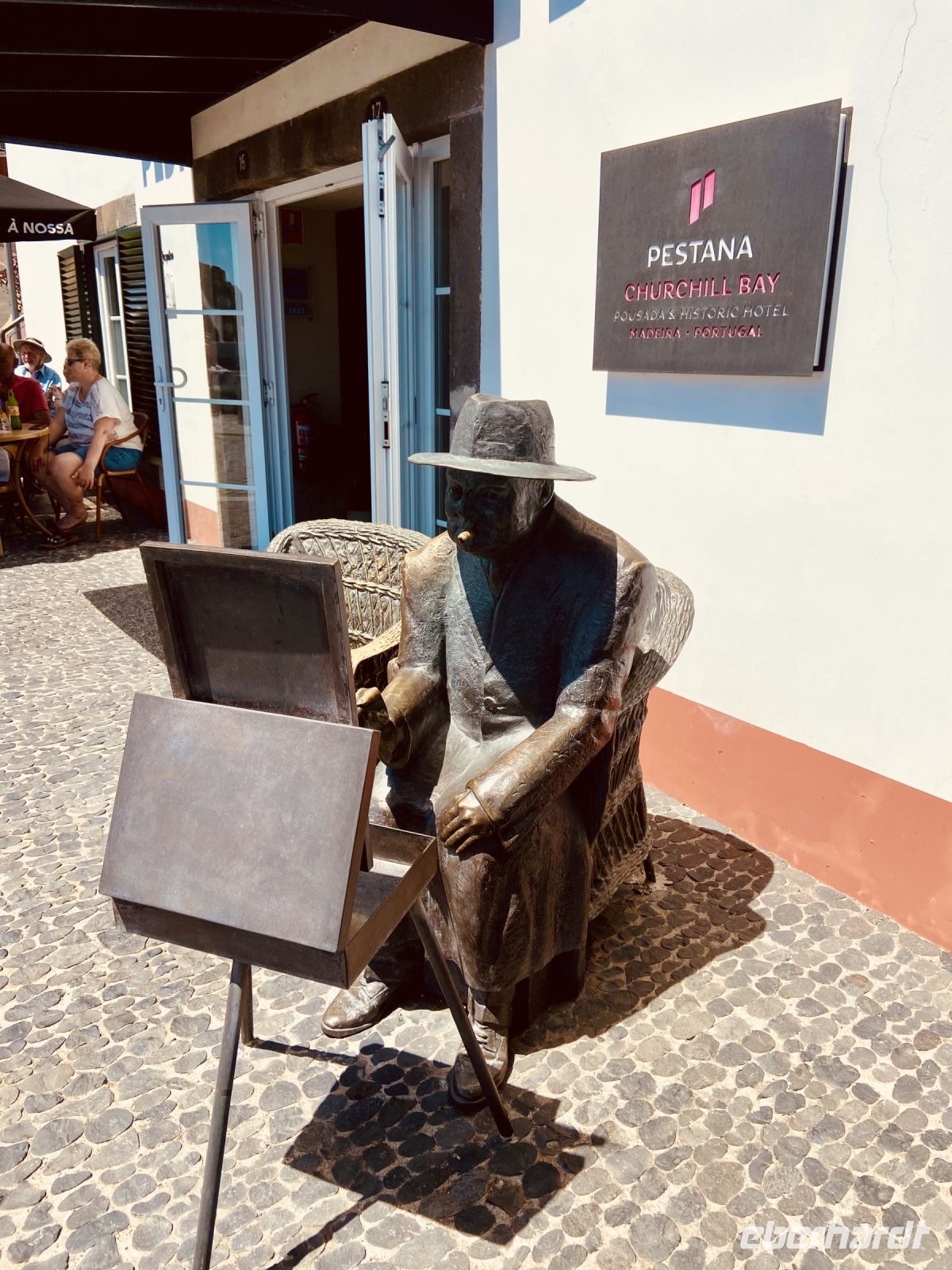 Statue von Winston Churchill