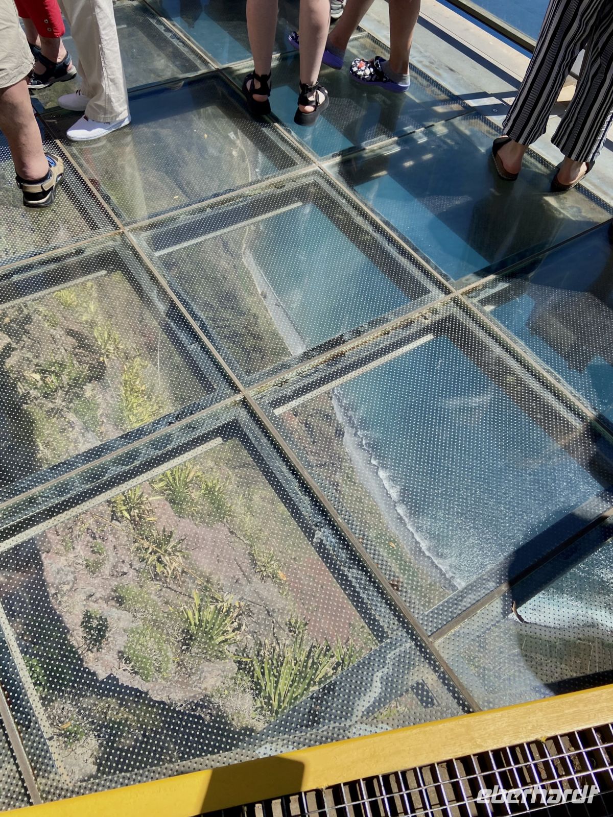 Aussichtsplattform mit Glasboden