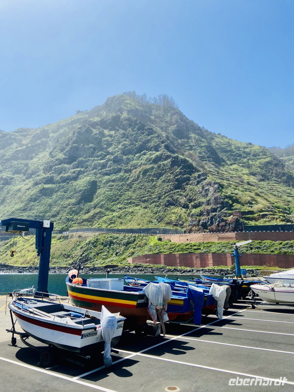 Fischerboote in Porto Moniz