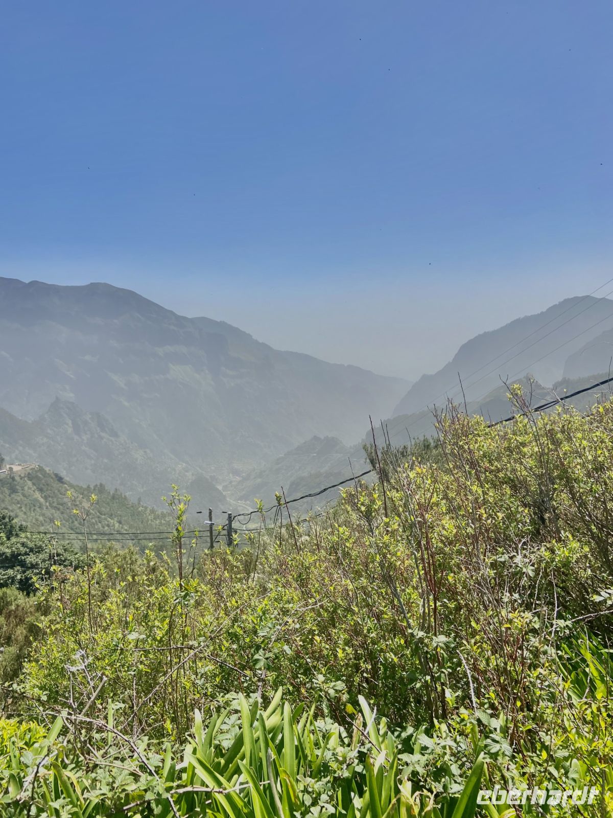Blick vom Encumeada-Pass in den Süden