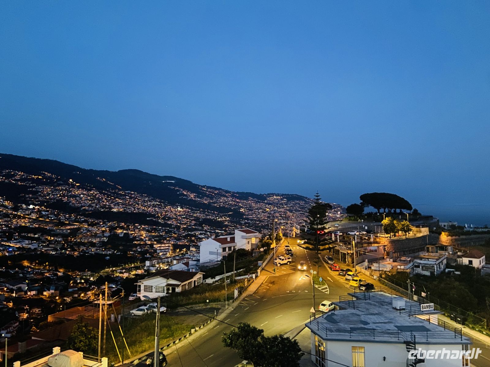 Blick von der Dachterrasse