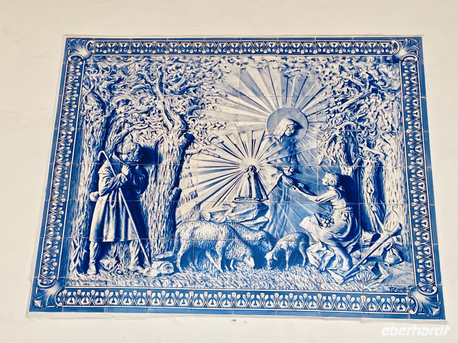 Azulejos am Eingang