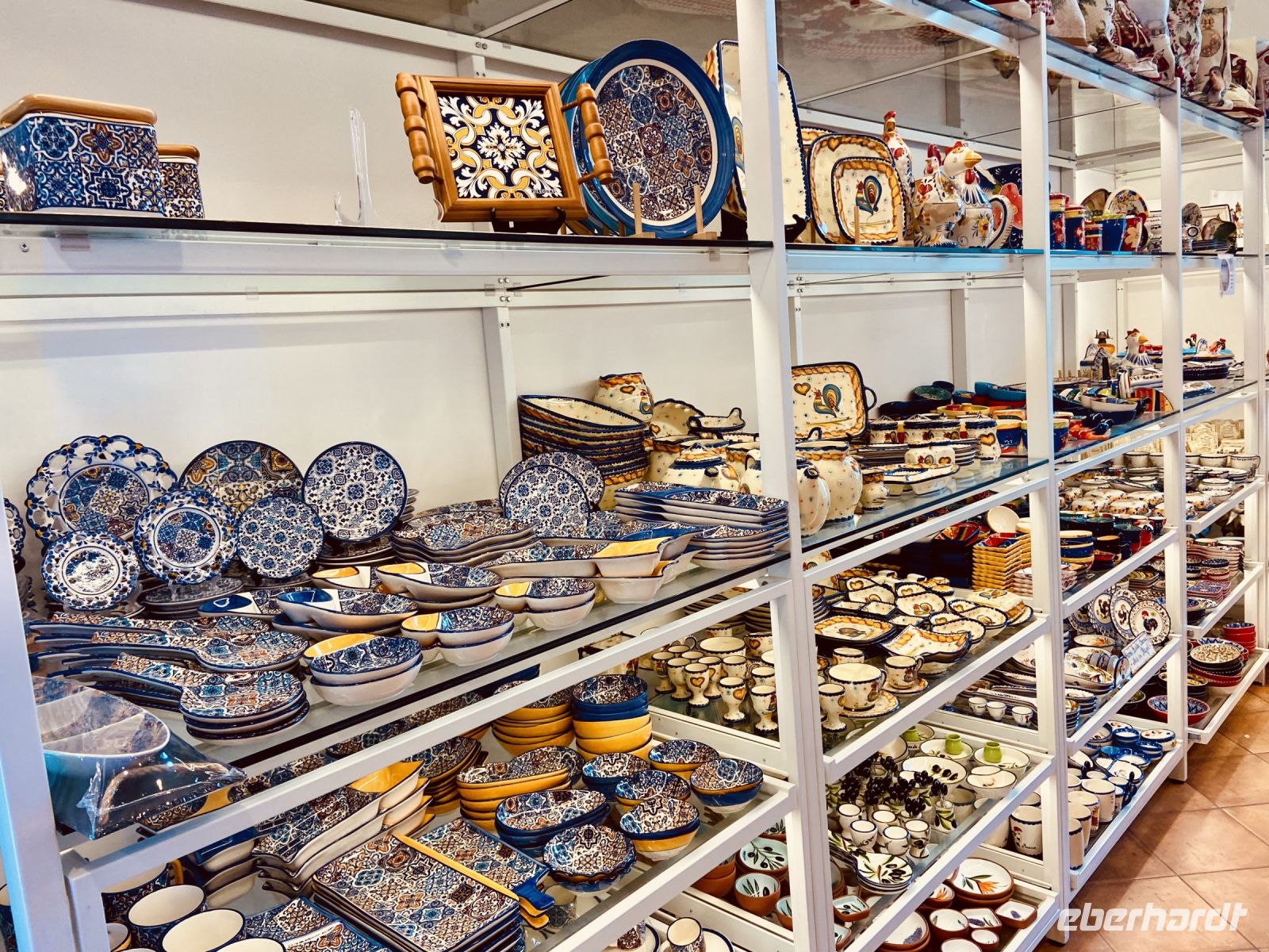 Reiche Auswahl an Keramik