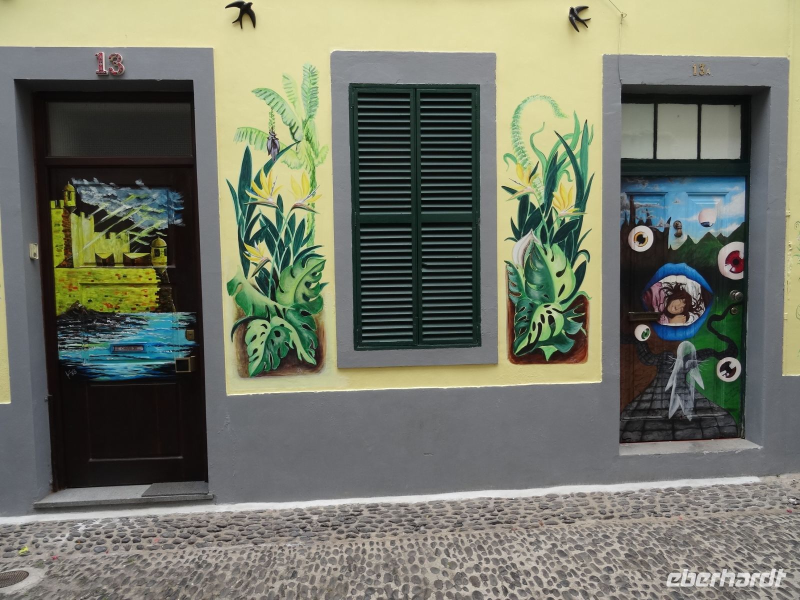 Funchal - bemalte Türen