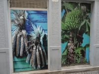 Funchal - l bemalte Türen