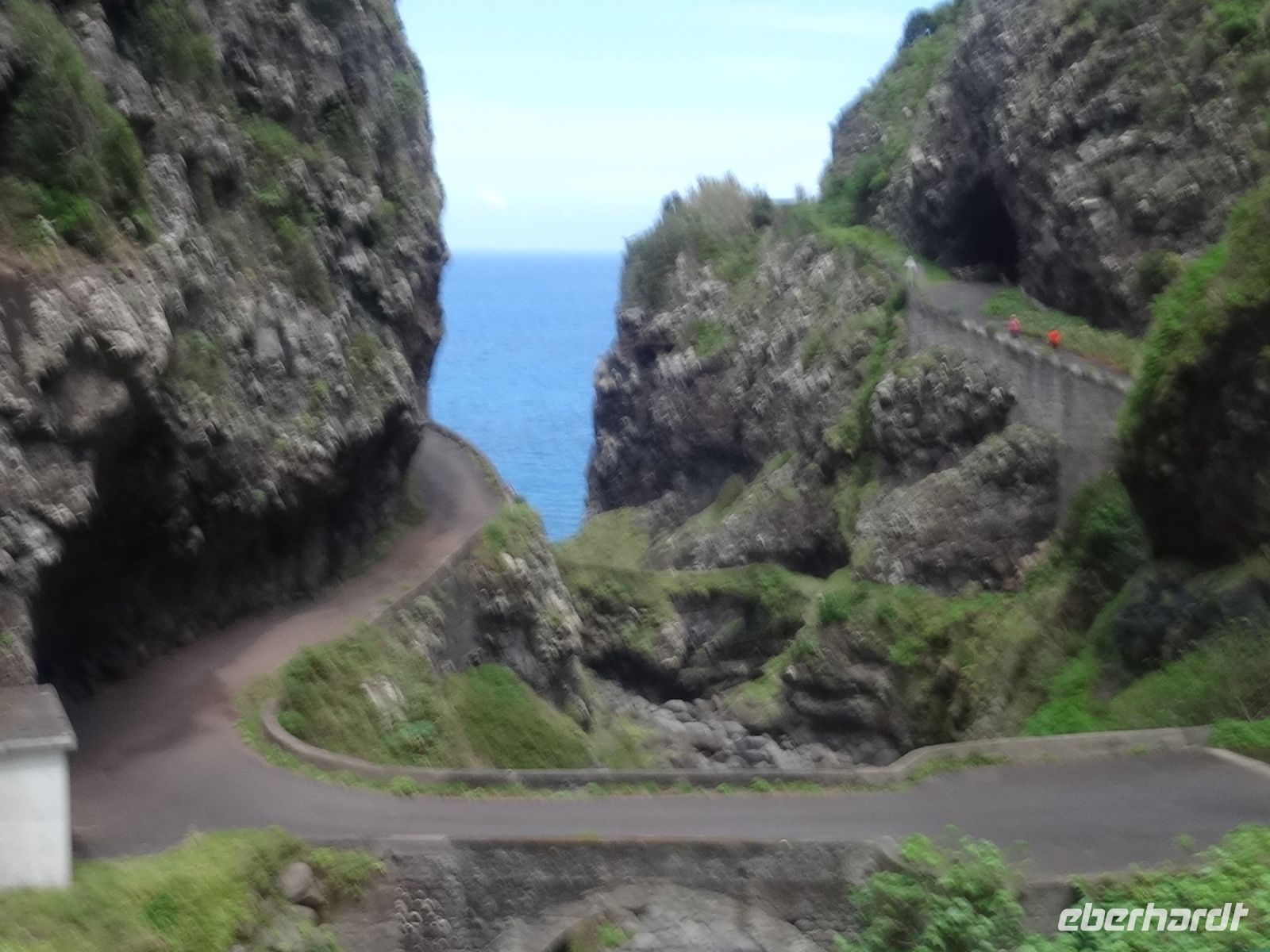 alte Küstenstraße vor Sao Vicente