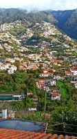 Madeira: Pico dos Barcelos: Blick auf Funchal