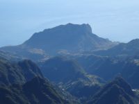 Pico do Arieiro - Blick zum Adlerfelsen