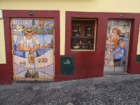 Funchal, bemalte Türen