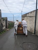 Korbschlittenfahrt in Monte