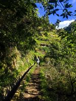 Wir haben tolles Wetter und genießen die blühende Landschaft &ndash; &copy; Simone Willner (Eberhardt TRAVEL)