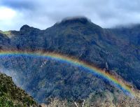 Regenbogen über dem spektakulären Curral das Freiras (Nonnental) &ndash; &copy; Simone Willner (Eberhardt TRAVEL)