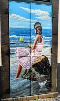 Bemalte Tür in der Rua de Santa Maria, Funchal &ndash; &copy; Simone Willner (Eberhardt TRAVEL)