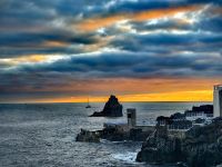 Sonnenuntergang an unserem vorletzten Abend  &ndash; &copy; Simone Willner (Eberhardt TRAVEL)