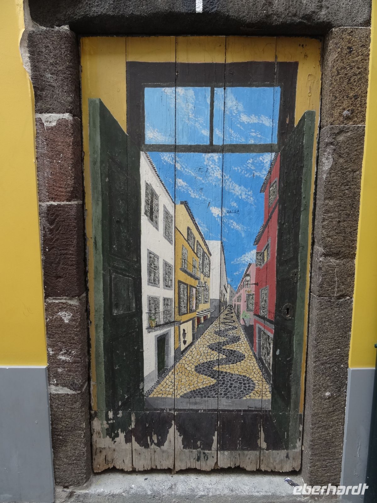 Funchal und seine bemalten Türen &ndash; &copy;  (Eberhardt TRAVEL)