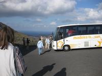 Unser Bus auf dem Pico do Facho