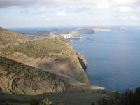 Blick vom Pico do Facho zur östlichsten Spitze von Madeira Sao Lourenco