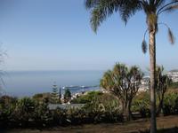 Blick vom Botanischen Garten auf den Hafen von Funchal