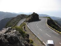 Blick vom Lombo do Mouro über die Berglandschaft von Madeira