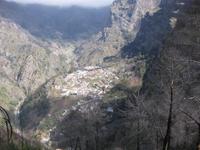 Blick in das Nonnental von Eira do Serrado aus