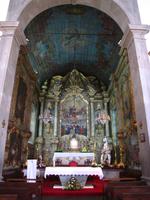 Altarraum der Kirche von Monte