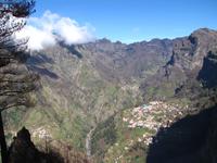 Blick auf das Dorf im Nonnental