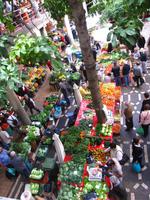 Reges Treiben in der Markthalle