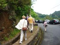 Los geht es mit der Wanderung