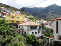 Blick auf die Wohnhäuser Madeiras