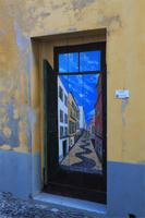 bunte Gasse Funchal