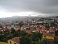 Regen über Funchal
