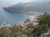 Blick auf den weißen Sandstrand von Machico