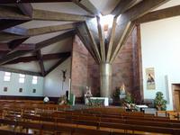 Innenraum der Kirche in Camacha