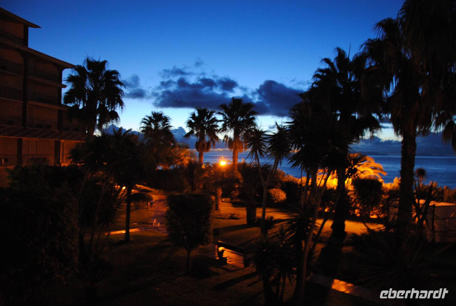 Hotel in Canico bei Nacht