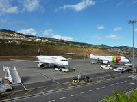 Betrieb auf dem Flughafen Santa Catarina