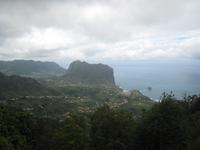 der Adlerfelsen vom Portela-Paß aus gesehen